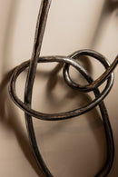 Wun Nickel Casted Alu Knot Wall Decoration Oval