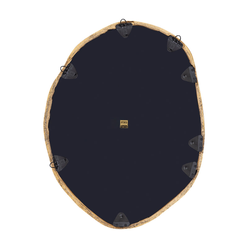 Spiegel Paislie Brass Organic Shaped