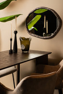 Spiegel Paislie Nickel Organic Shaped