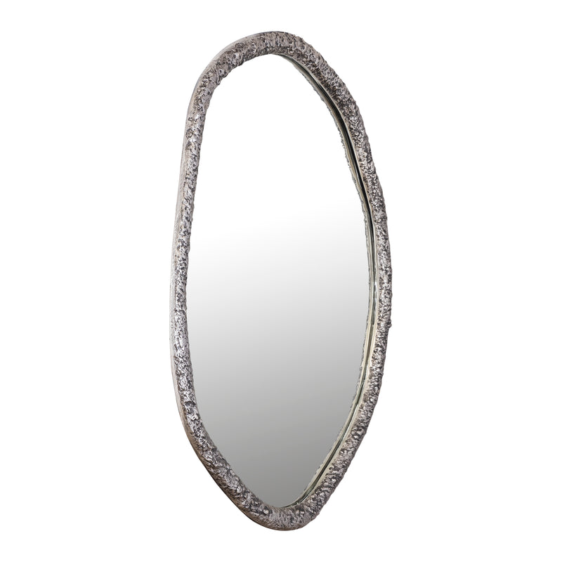Spiegel Paislie Nickel Organic Shaped