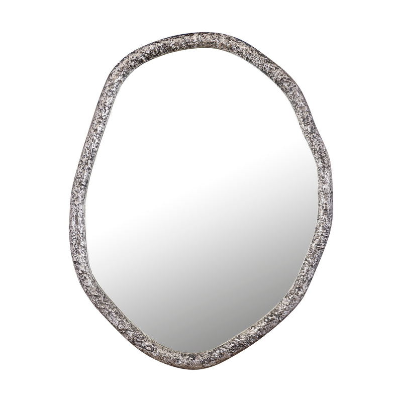 Spiegel Paislie Nickel Organic Shaped