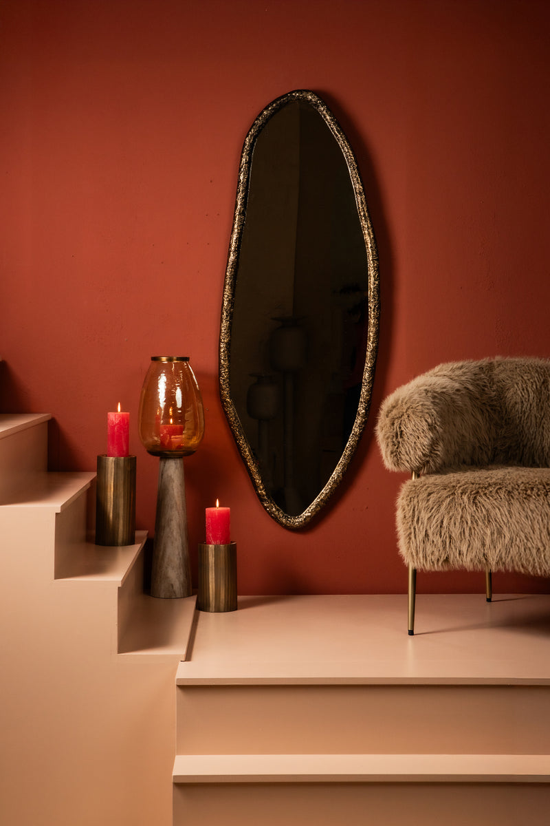 Spiegel Paislie Brass Organic Shaped