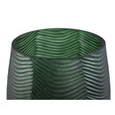 Elichi Green Glass Vase Bombey Round