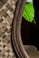Spiegel Santin Brown Mango Wood
