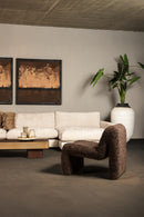 Oslo Fauteuil Teddy Coffee