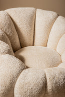 Daisy Fauteuil Cream Euphoria 2 Gold Base