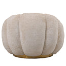 Daisy Fauteuil Cream Euphoria 2 Gold Base