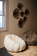 Daisy Fauteuil Cream Euphoria 2 Gold Base