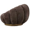 Daisy Fauteuil Antelope Euphoria 6 Gold Base