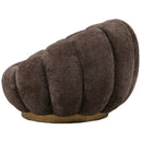Daisy Fauteuil Antelope Euphoria 6 Gold Base