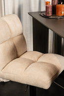 Milan Bar Chair Adjustable Cream