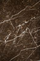 Patras Bistro Table Brown Marble