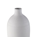 Cavinn White Matt Ceramic Bottle Vase XL