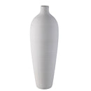 Cavinn White Matt Ceramic Bottle Vase XL