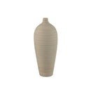Cavinn Beige Matt Ceramic Bottle Vase M