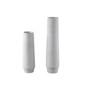 Zonna White Matt Ceramic High Vase L