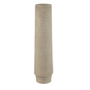 Zonna Beige Matt Ceramic High Vase L