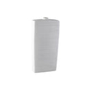 Janettee White Rectangle Shaped Ceramic Bottle L