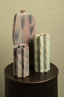 Amalie Lilac Round Ceramic Bottle L