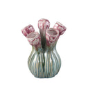 Annmarie Lilac Ceramic Flower Shape Tubes Vase M