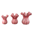 Annmarie Light Pink Ceramic Flower Shape Tubes L