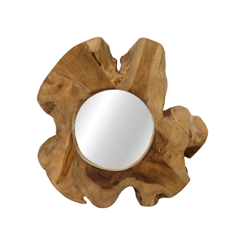 Spiegel Kecik Naturel Teak