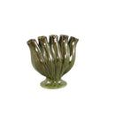 Gylian Green Tubes Shaped Ceramic Vase M