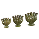 Gylian Green Tubes Shaped Ceramic Vase L