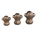 Mellie Bronze France Lily Flower Ceramic Vase L