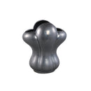 Mellie Black France Lily Flower Ceramic Vase L
