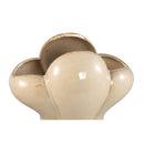 Mellie Cream France Lily Flower Ceramic Vase M