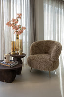 Franklyn Brown Fauteuil Hair