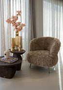 Franklyn Brown Fauteuil Hair