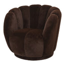 Furia Dark Brown Fauteuil Fur