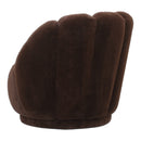 Furia Dark Brown Fauteuil Fur