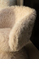 Hermes Beige Dining Chair Hair