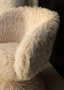 Hermes Beige Dining Chair Hair