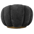 Daisy Fauteuil Anthracite Euphoria 21 Gold Base