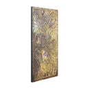Connolly Oil Green Wood Rect Wall Panel S