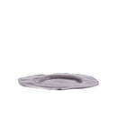 Linke GunMetal Aluminum Wavy Organic Plate S