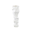 Kellie White Ceramic Organic Shaped Vase High