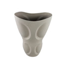 Dayna Grey Oval Ceramic Vase With Pattern M