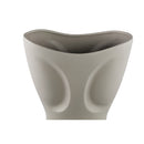 Dayna Grey Oval Ceramic Vase With Pattern M
