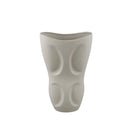 Dayna Grey Oval Ceramic Vase With Pattern M
