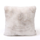 Linde Offwhite Faux Fur Cushion Square S