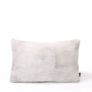 Linde Offwhite Faux Fur Cushion Rectangle