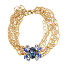 Blue Beetle Statement Bracelet