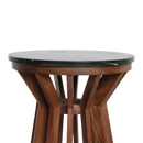 Sabah bijzettafel marmer zwart