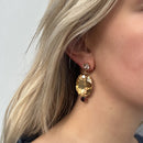 Aspen Statement Earrings Gold