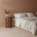 Lampung bijzettafel marmer zwart